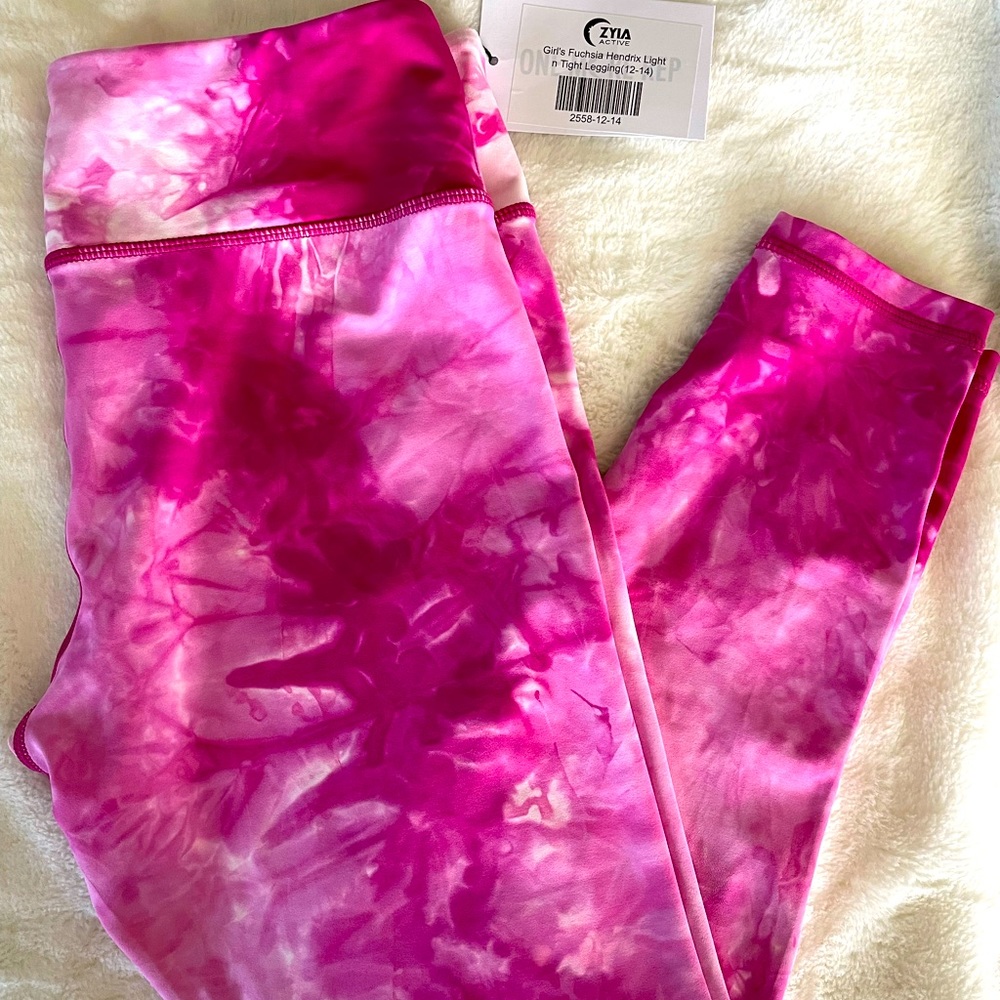Zyia Fuchsia Hendrix Light n Tight Leggings